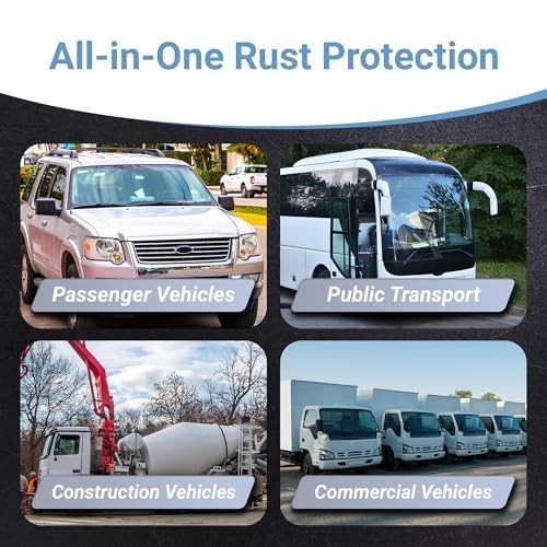 RUST BULLET Automotive – Metallic Gray – 4 Oz – Rust Inhibitor & Protective Coat