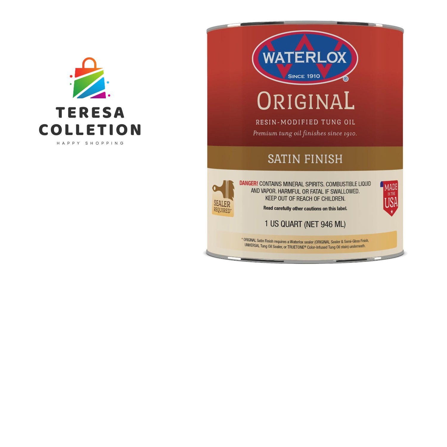 TB 6044 Original Satin Finish, Quart, 32 Fluid Ounces
