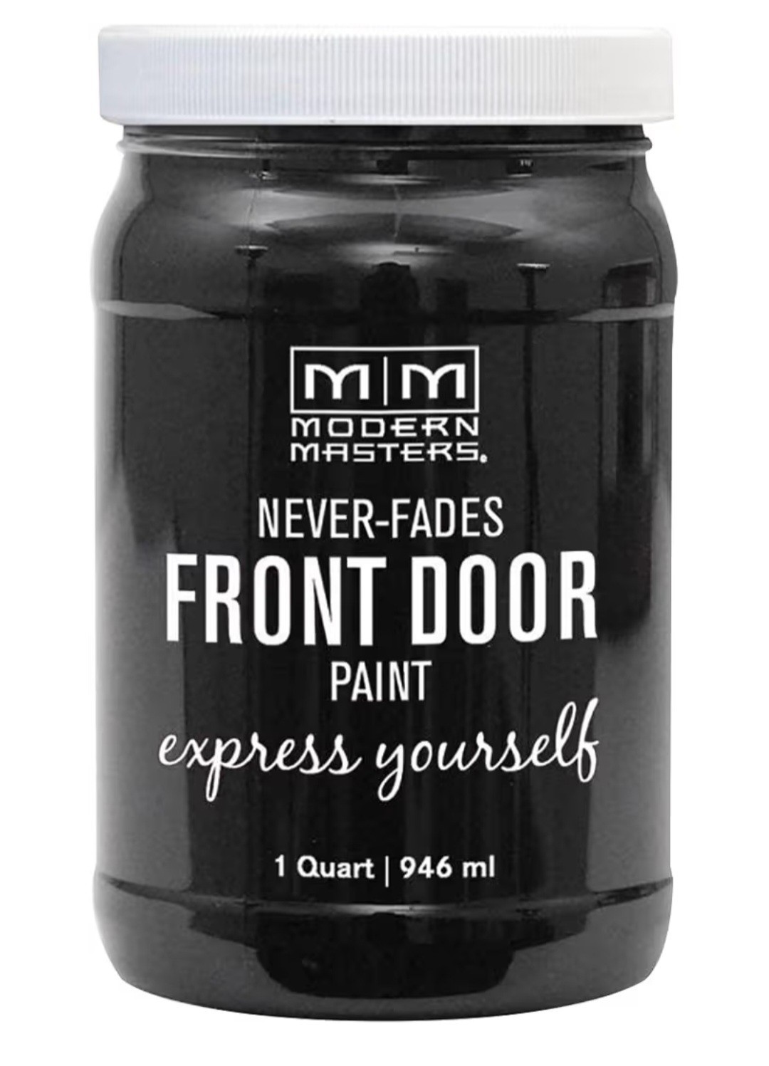 Modern Masters Front Door Paint Quart Non-Fading, Fast Drying Blue Red Gray