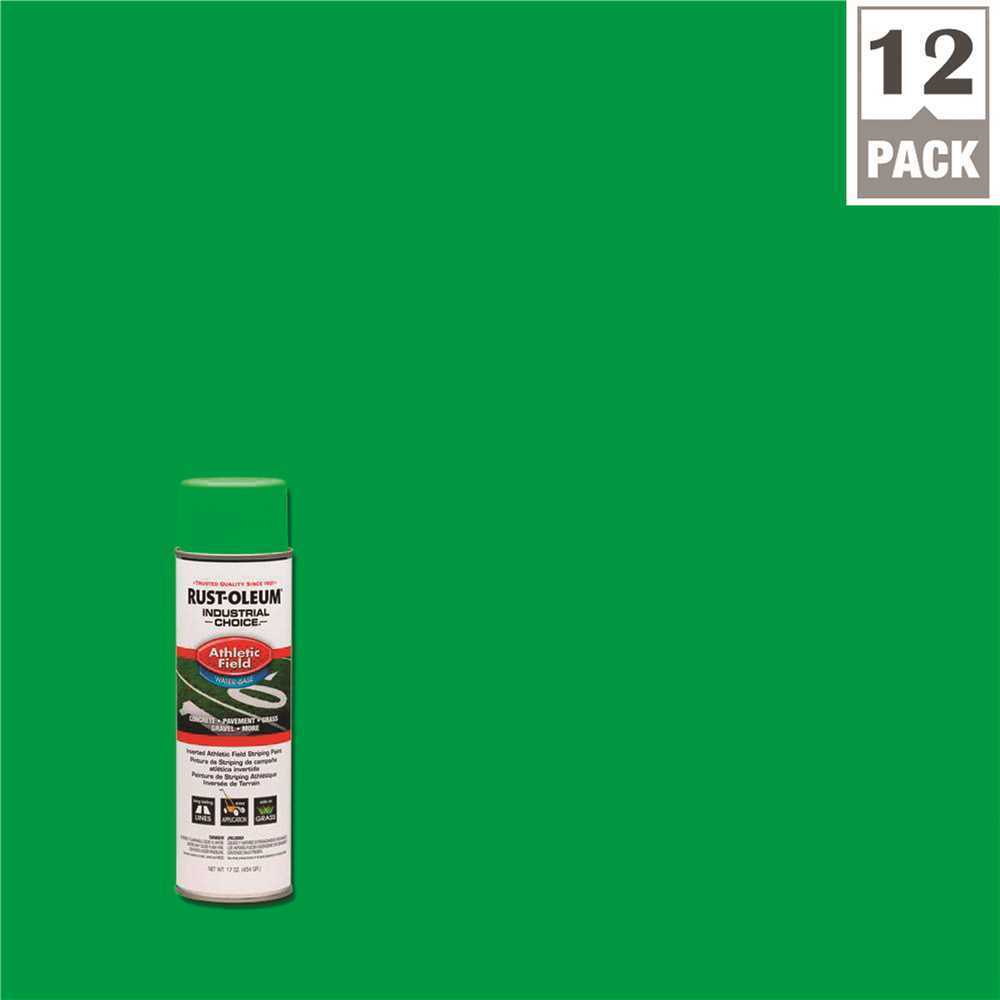17 oz. AF1600 System Athletic Field Fluorescent Green Striping Spray Paint