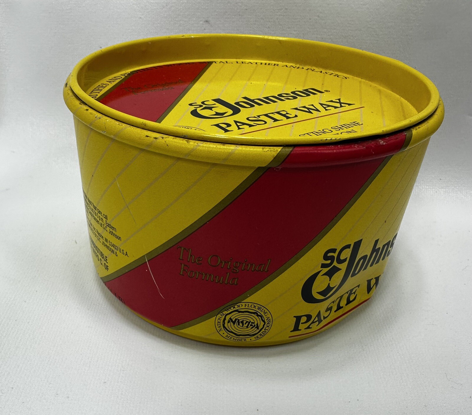 S.C JOHNSON Paste Wax The Original Formular nearly full discontinued