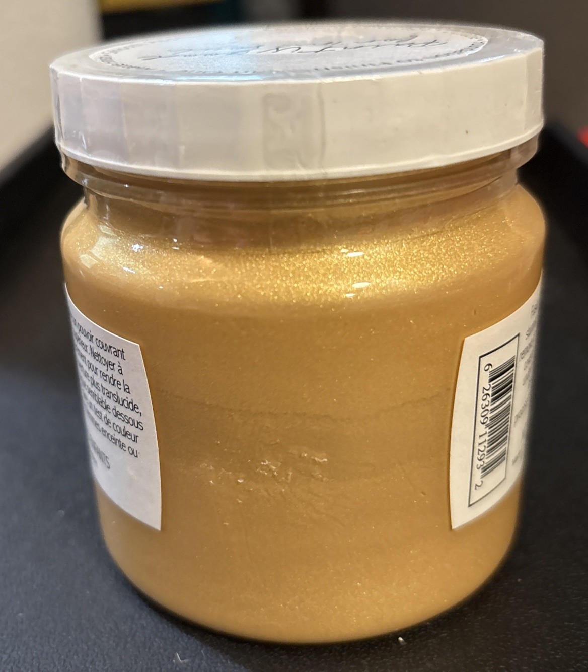 Fusion Mineral Paint Metallics Metallic Pale Gold 250 ml 8.45 fl Oz