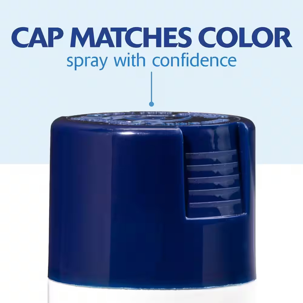 12 Oz. Gloss Navy Blue General Purpose Spray Paint (6-Pack)