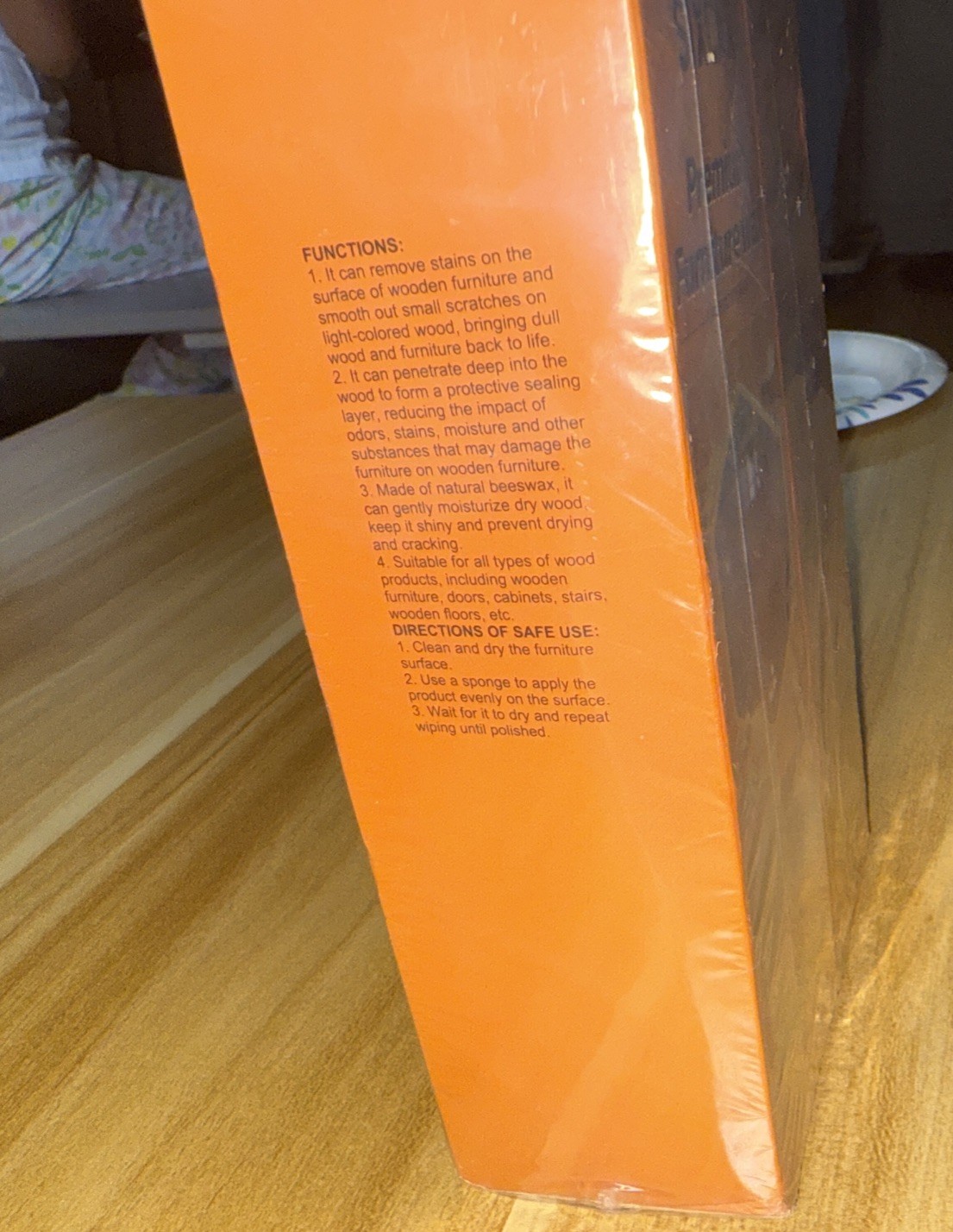 Soccer premium furniture wax furniture beeswax 100 ML