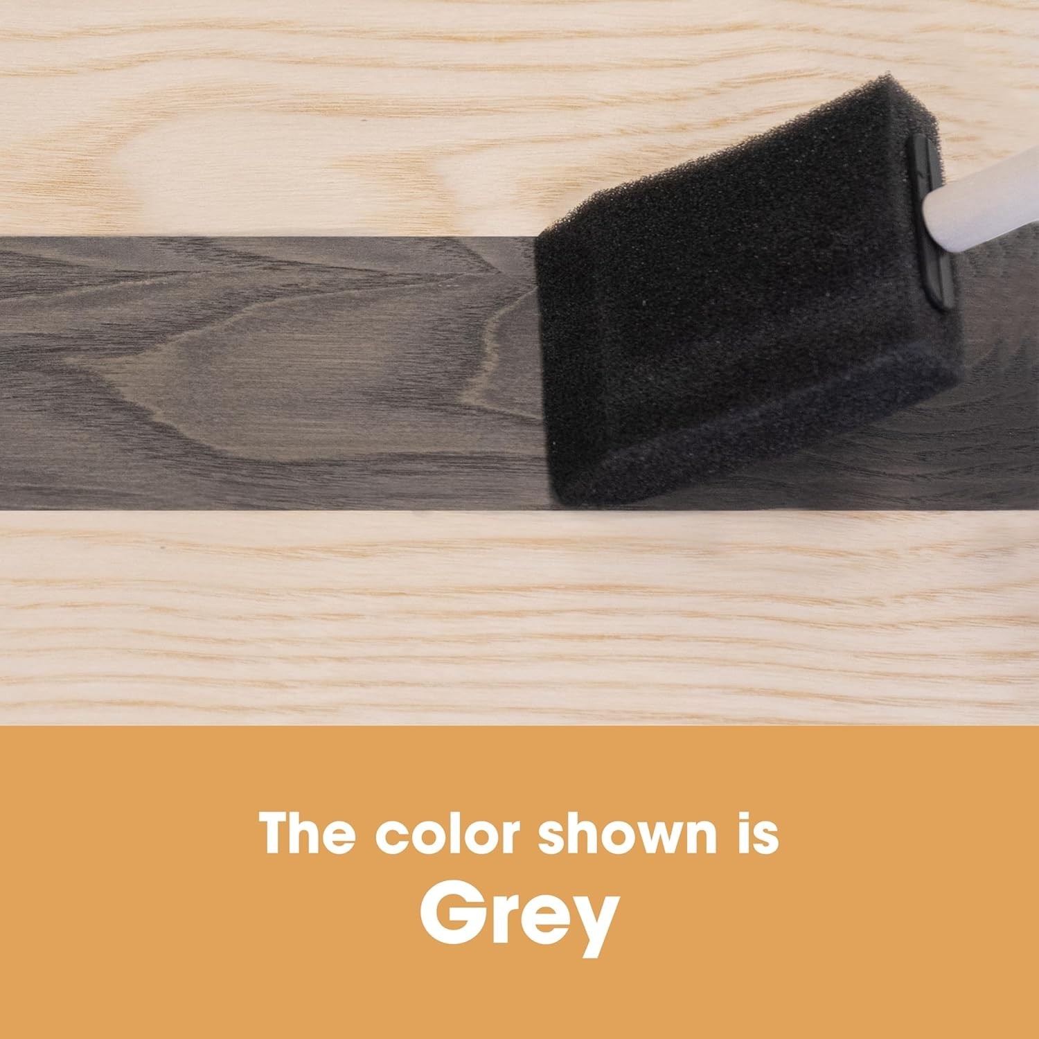 Wood Stain Water Based Grey 8.5oz Indoor Outdoor Furniture Low Odor