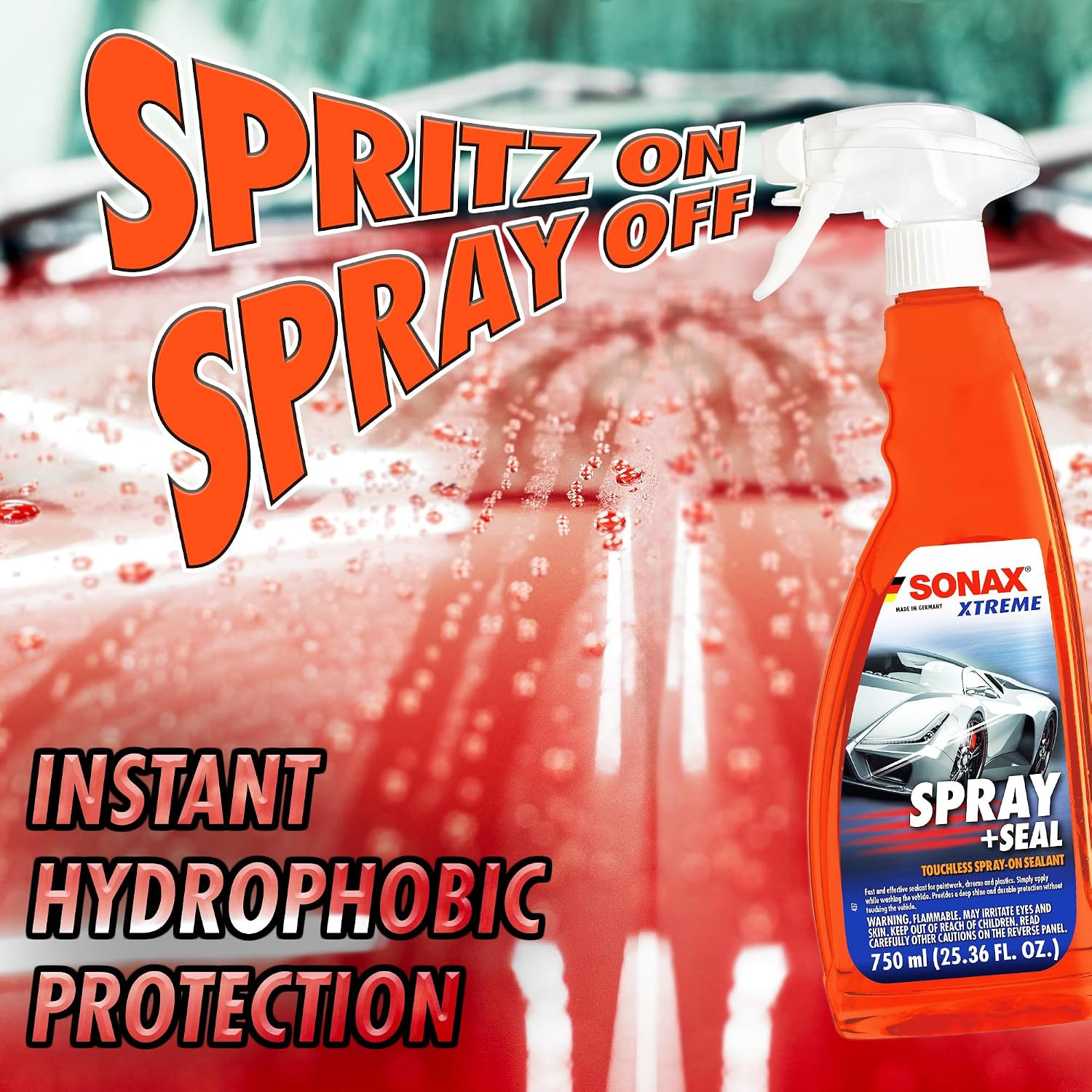 Spray + Seal 243400 | Quick and Easy Spray on Sealant for Instant Shine and Hydr