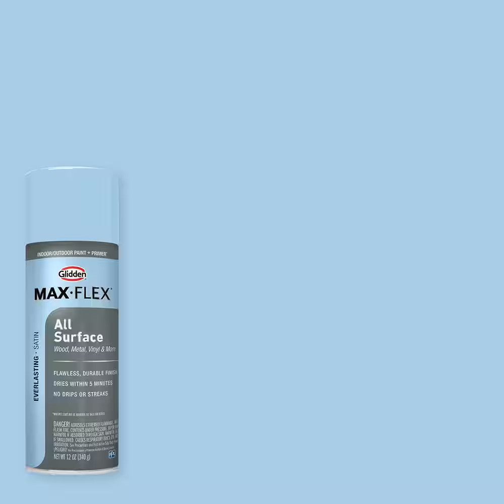 12 oz. Satin Everlasting All Surface Spray Paint & Primer for Interior/Exterior
