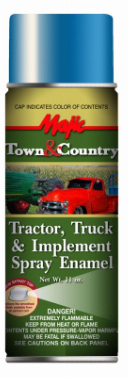 Town & Country 8-20979-8 Majic Tractor Truck & Implement Ford Blue Spray Paint