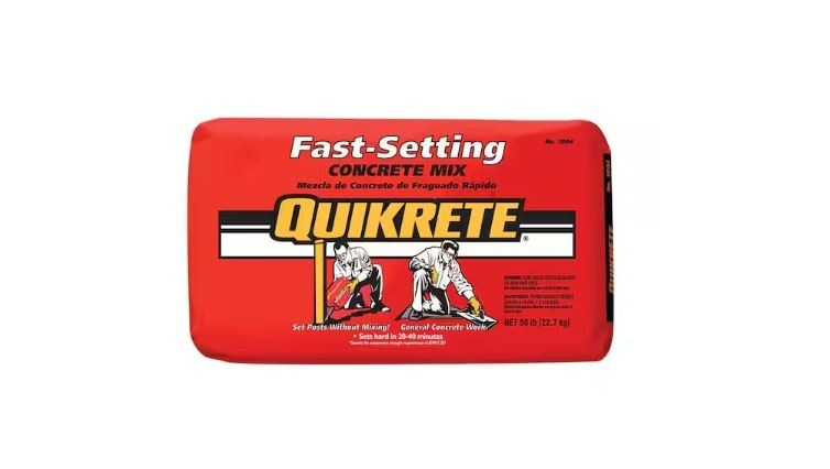 50 lb. Fast-Setting Concrete Mix