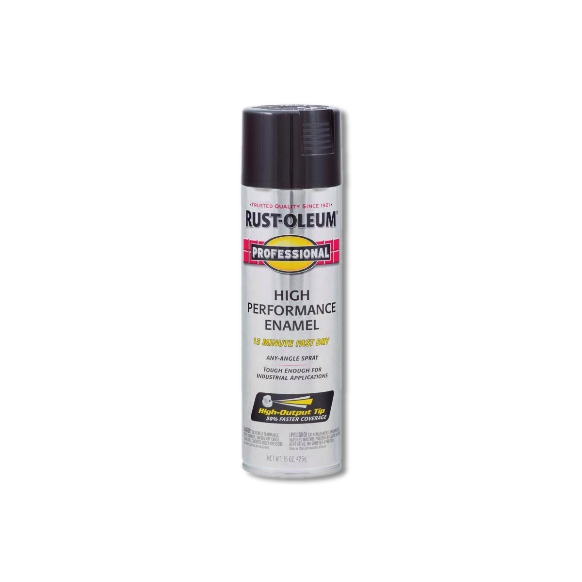 Rust-Oleum Professional Gloss Black Spray Paint 15 oz 7579838/ 6 PK