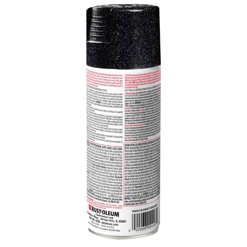 Iridescent, Rust-Oleum Color Shift Spray Paint-384335, 11 oz