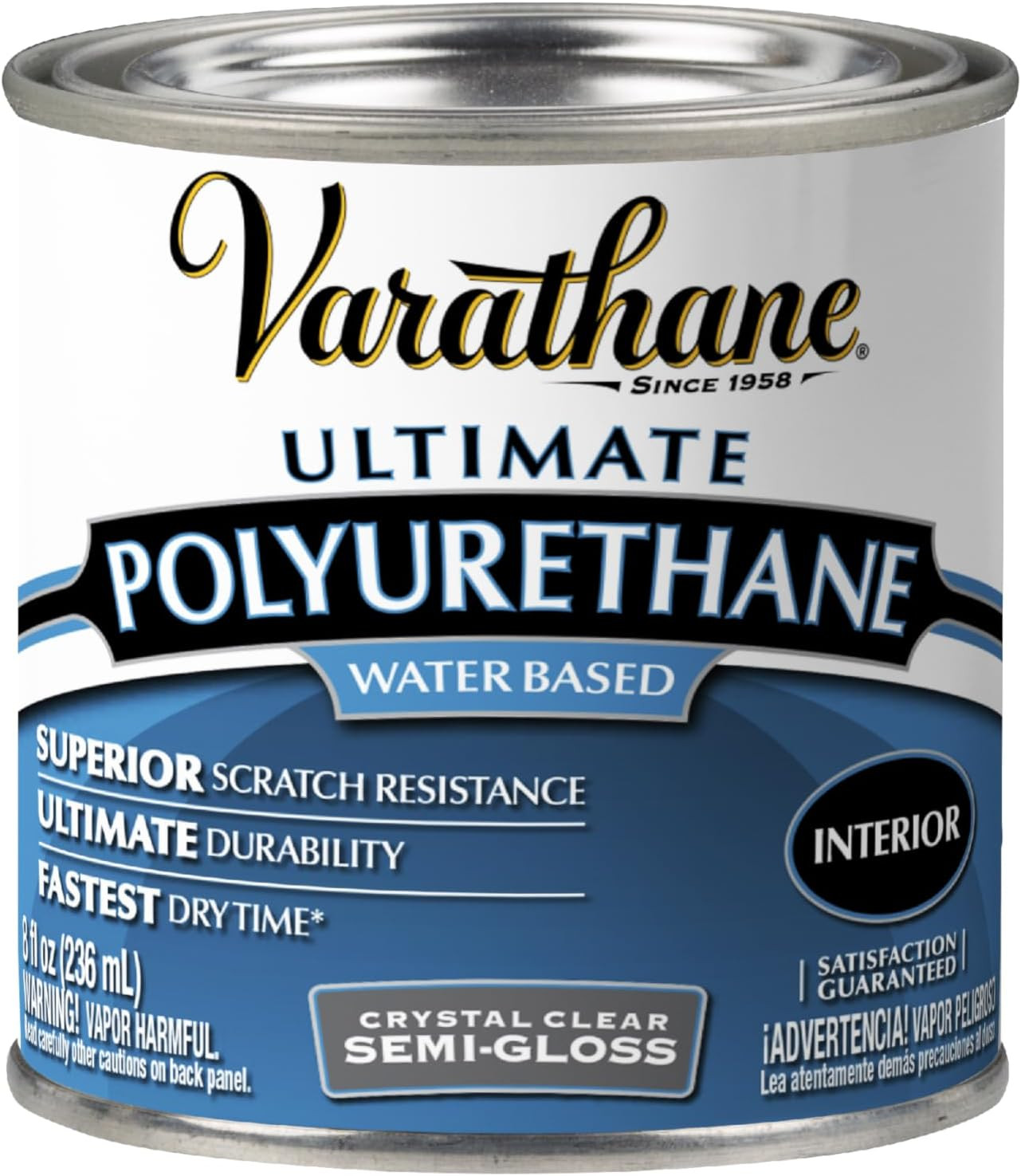 Water-Based Crystal-Clear Ultimate Polyurethane | Interior Wood Protection | Fas