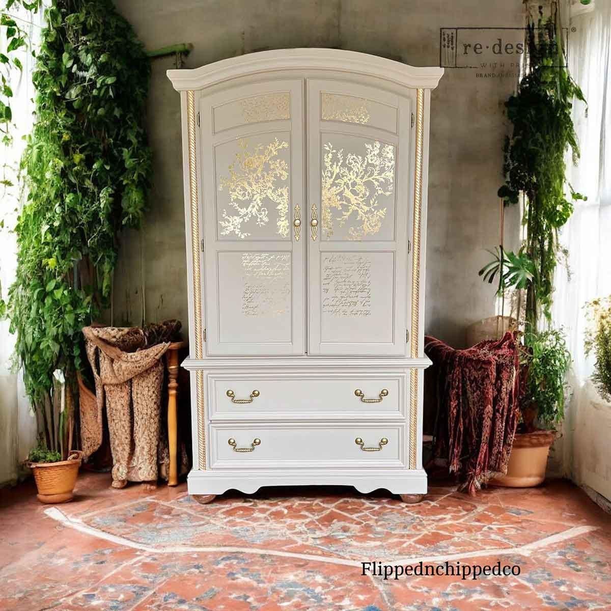ÉGLANTINE ELEGANCE | Decor Transfers | Redesign With Prima | Foil | Furniture