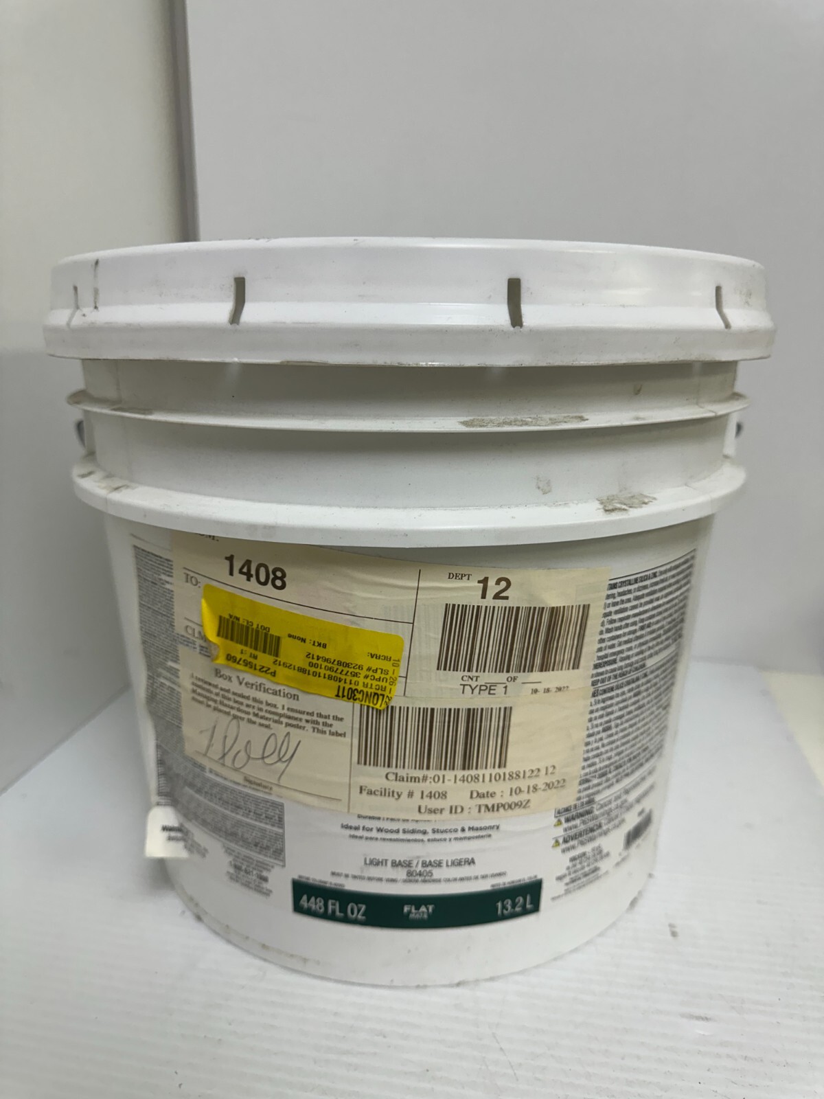 Color Place Flat Exterior Classic Primer Latex House Medium Base 13.2L