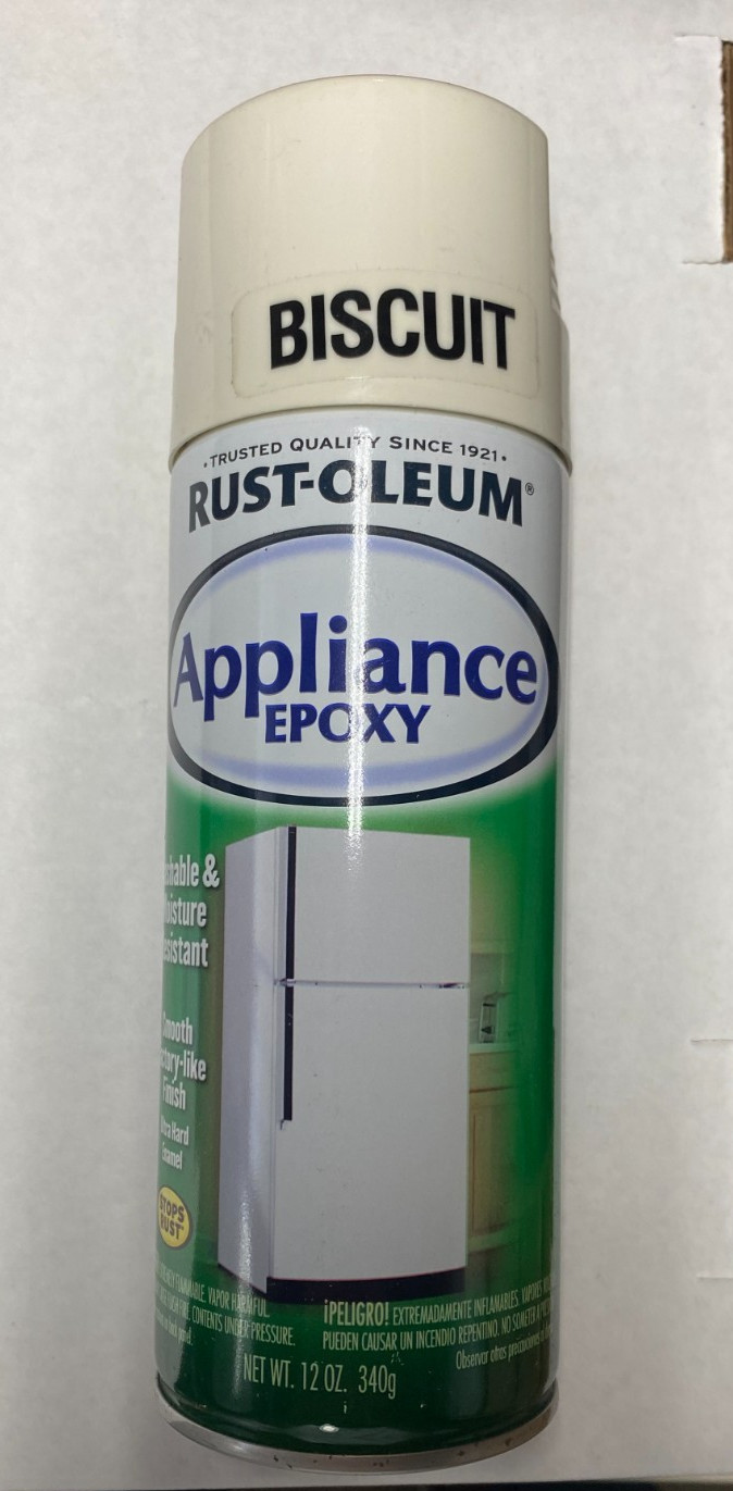 Rust-Oleum Spray Paint, Biscuit, Appliance Epoxy