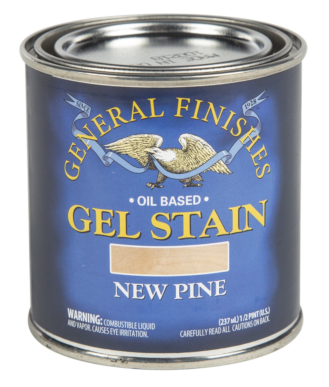 Oil Base Gel Stain, 1/2 Pint, Pine