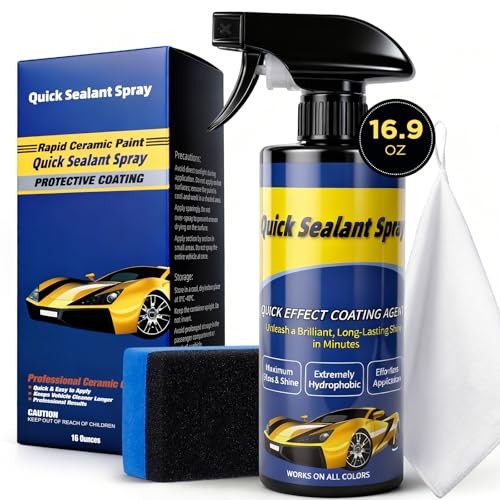 500ML Ceramic Coating for Cars: Quick Effect Coating 16.9 Fl Oz (Pack of 1)
