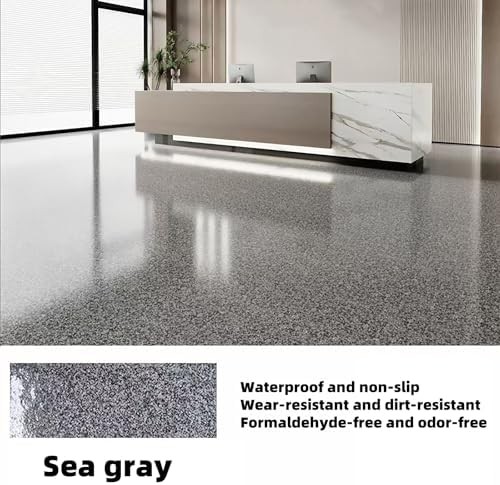 Epoxy Colored Sand Floor Paint, Epoxy Floor Paint High Gloss Marble Effect Coati