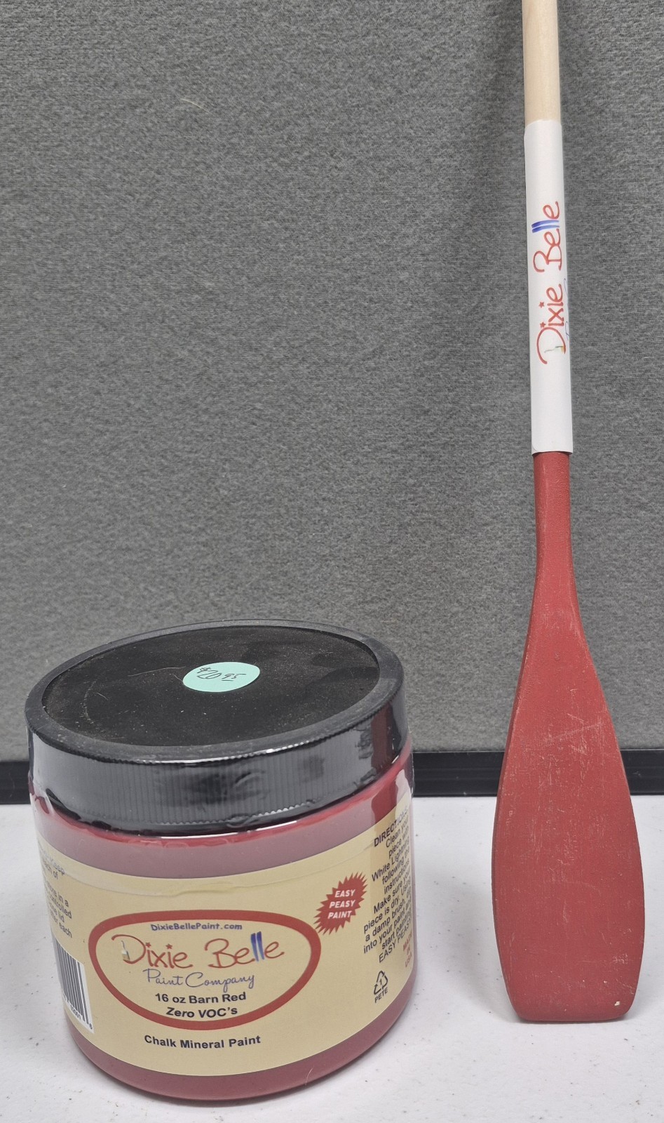 Dixie Belle Paint Chalk Mineral Paint 16oz “Barn Red” Color New Furniture