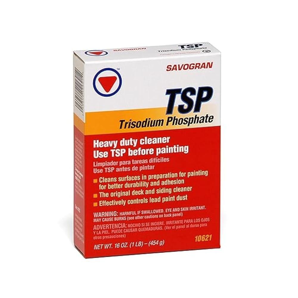 TSP Multi,Purpose Cleaner, Non,Sudsing Formula for Effective Surface Prep