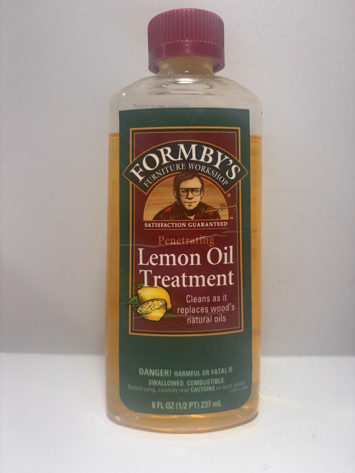 Formby’s Penetrating Lemon Oil Treatment 90% Full 8 oz Opened