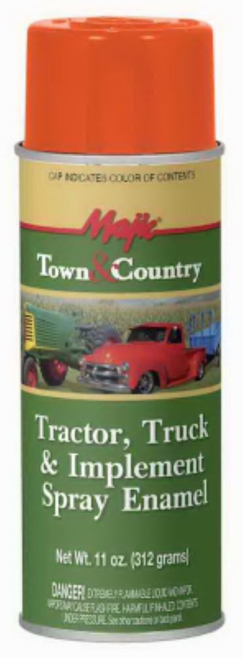 Town & Country 8-20958-8 Majic Tractor Truck & Implement Orange Spray Paint