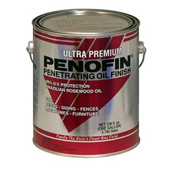 Penofin Red Label Clear Gallon,Stains,Exterior Use, Oil-based,1 Gallon