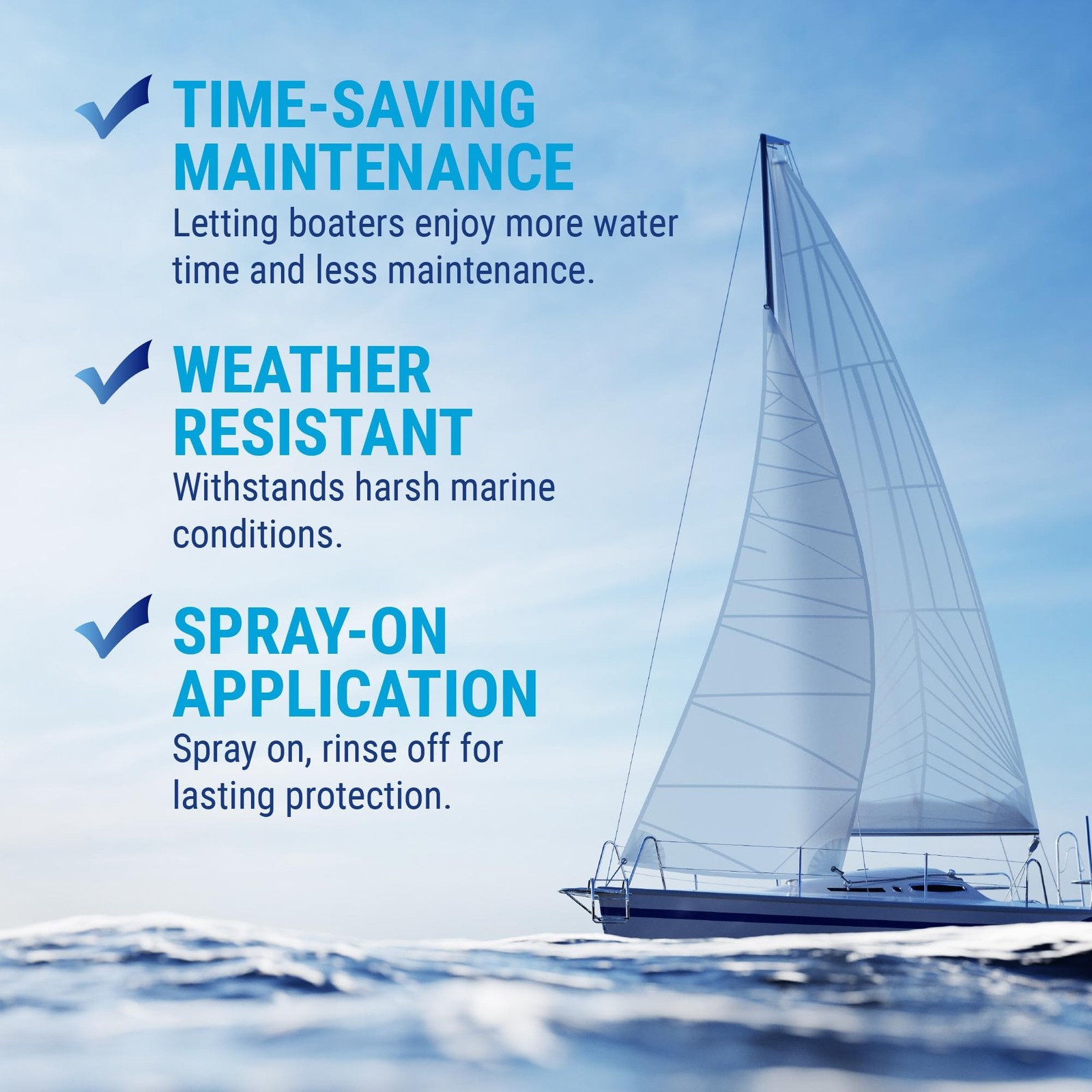 Nautical One – Hydro Rinse SiO2 Coating – Easy Spray-On Ceramic Boat Protecti…