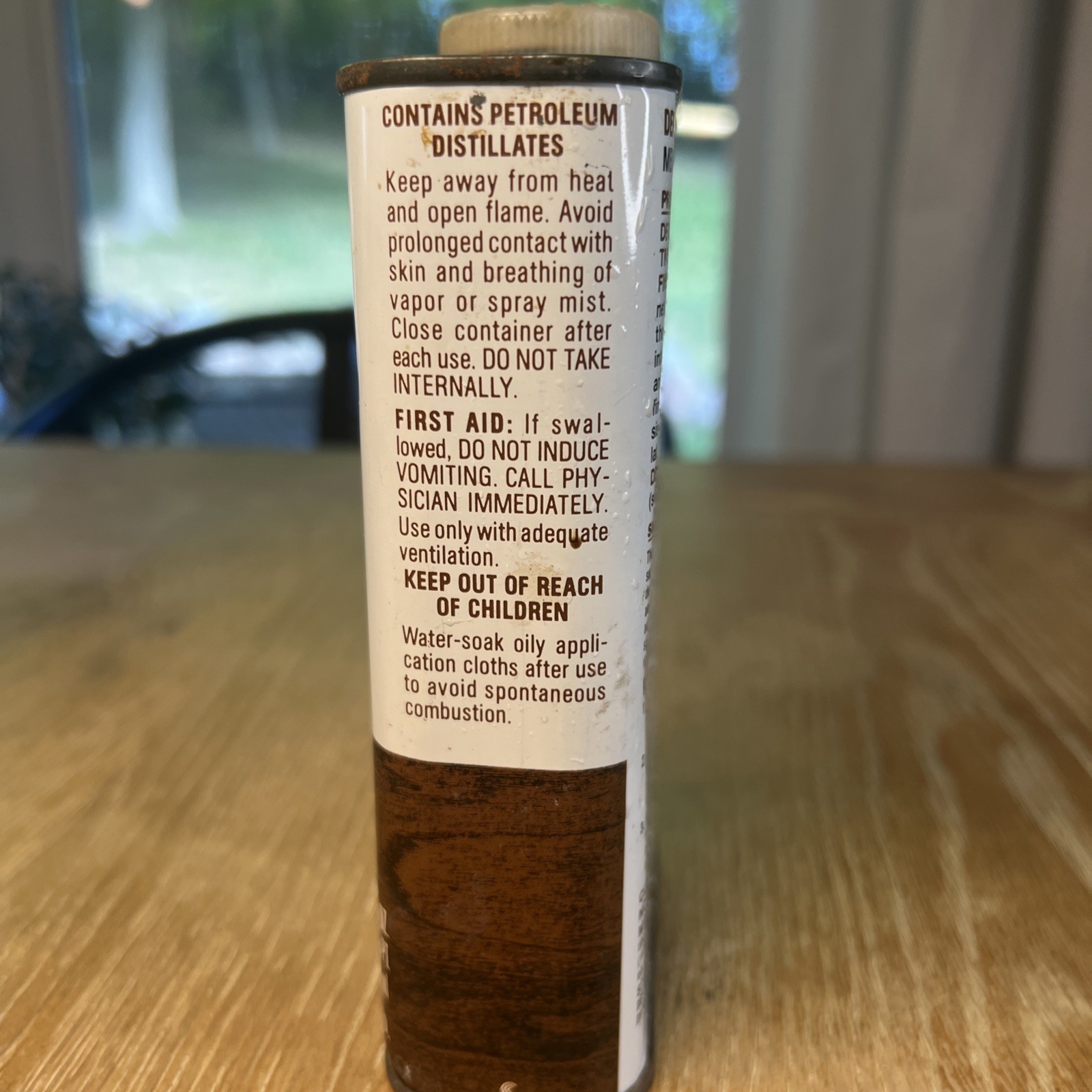 DEFT Danish Oil Finish, Medium Walnut, 1 Pint Deftco Tung Oil Sealer Vintage