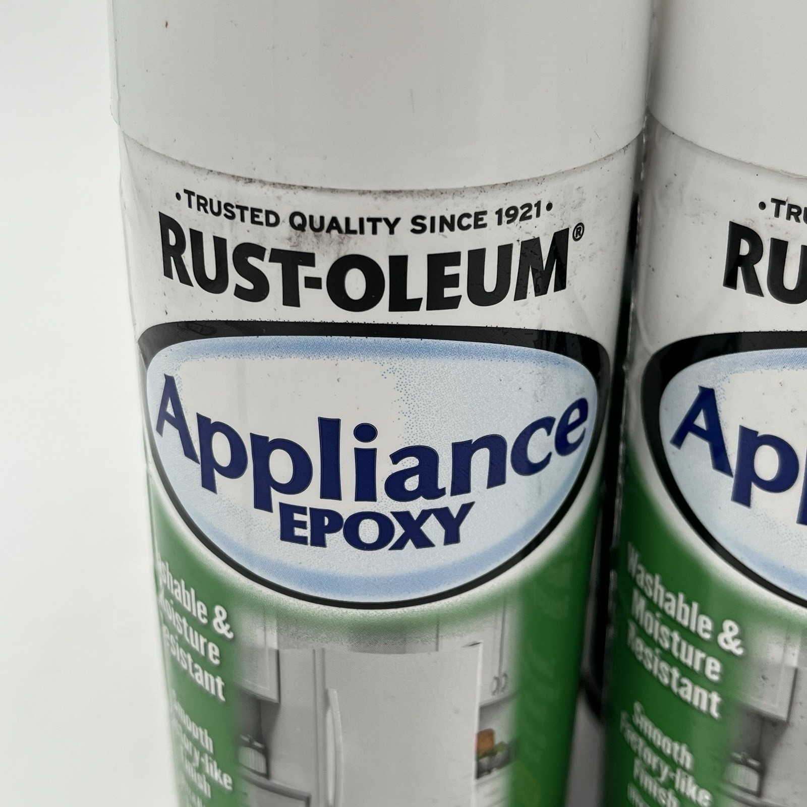 BRAND NEW!! 6 Pack Rustoleum Appliance Epoxy Varnish Gloss White 12 Ounce Cans