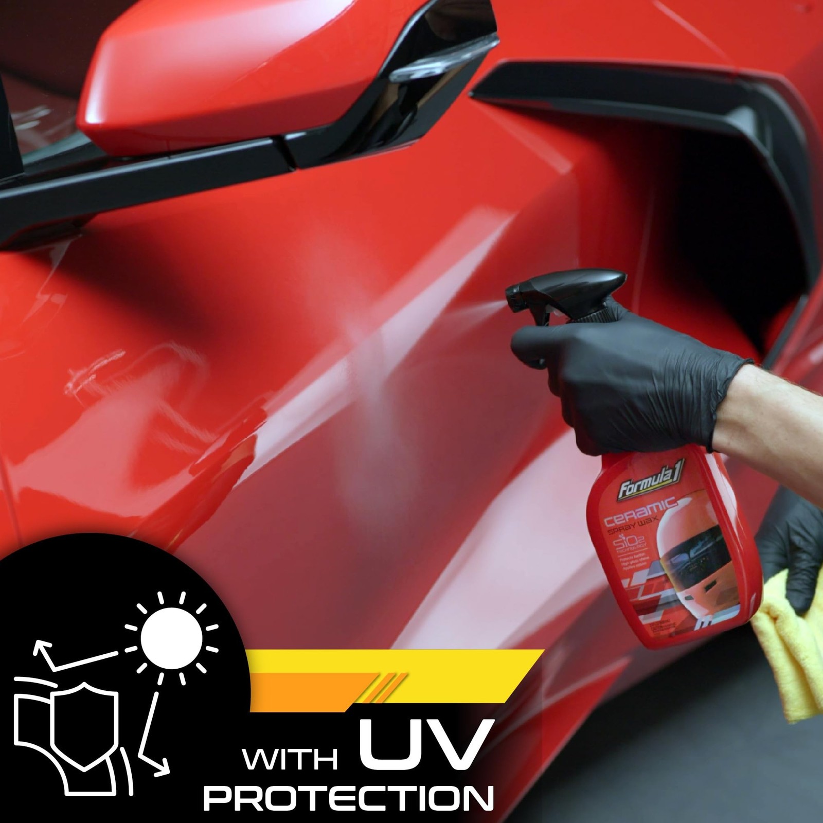 Formula 1 Ceramic Spray Detailer (23 oz.) – Ultimate Glossy Shine and Protect…