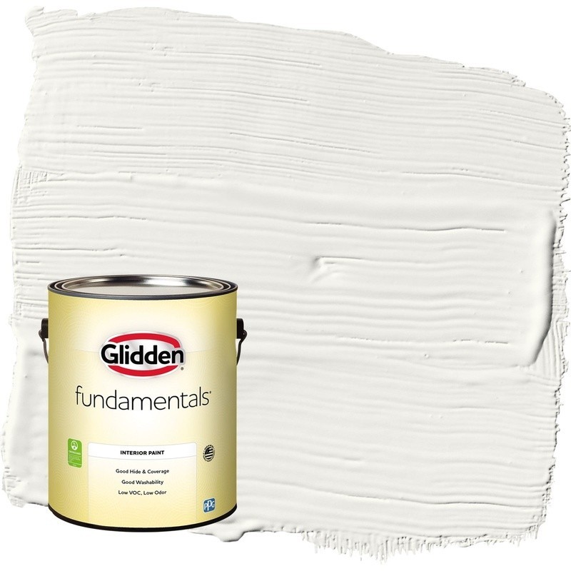 Low VOC Interior Paint Washable Fast Dry Drying Eco-Friendly Coverage 400 sq ft