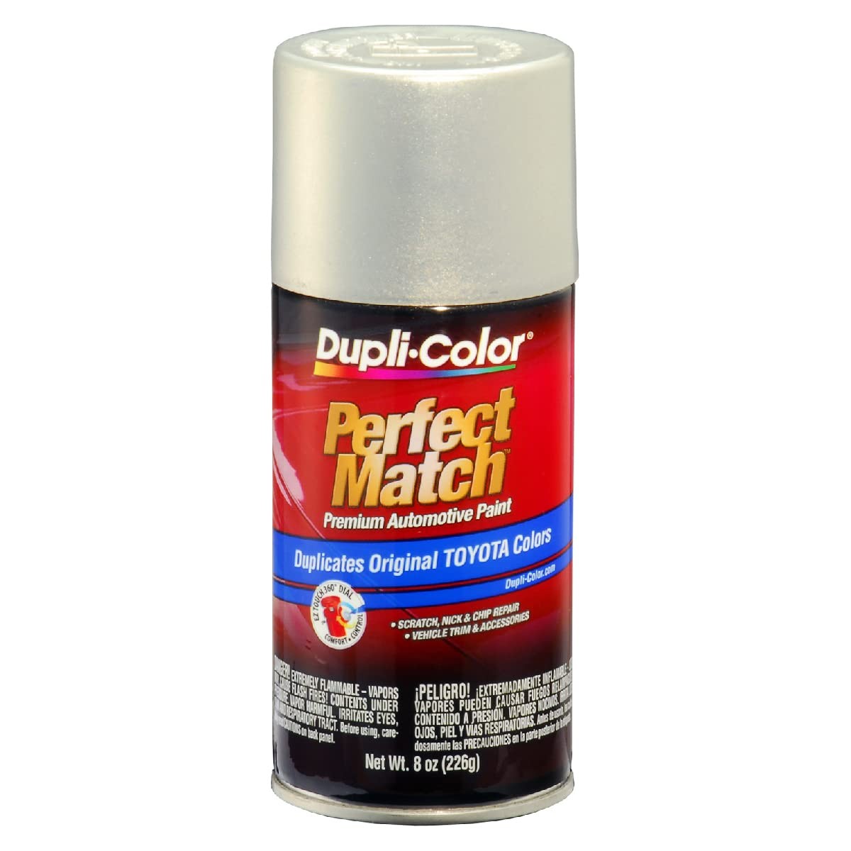 Perfect Match Premium Automotive Paint, Silver Opal (M), 8 oz
