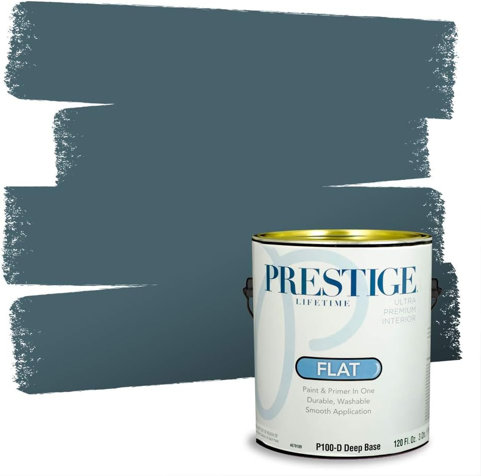 Paints Interior Paint and Primer in One, 1-Gallon, Flat, Comparable Match of She
