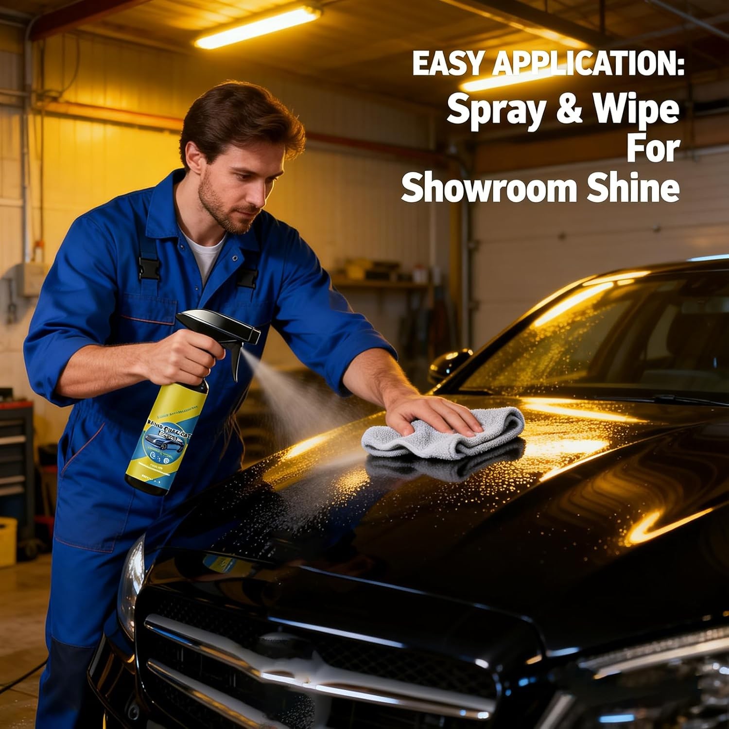 Nano Ceramic Coating Spray Car Paint Protection Wax Quick Coat Sealant
