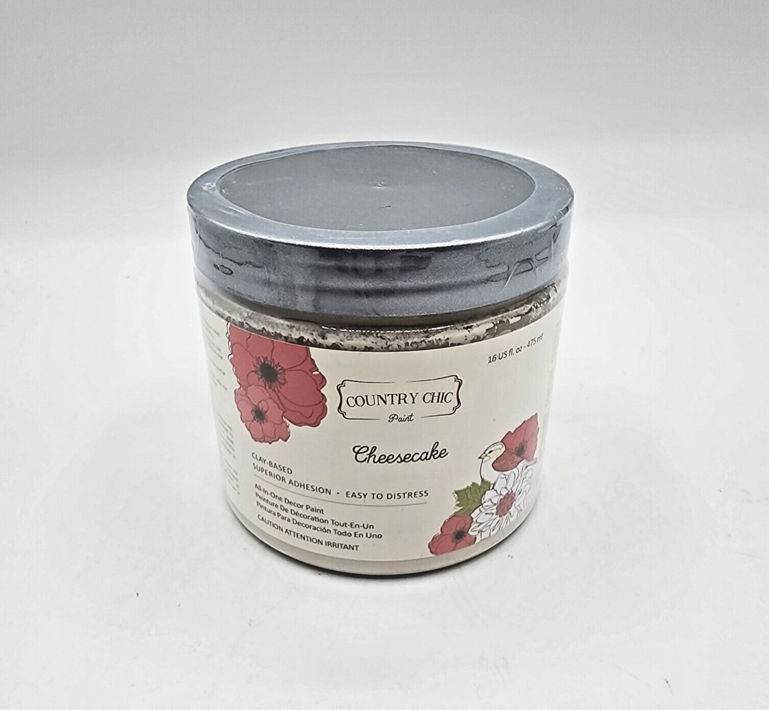 Country Chic Paint CHEESECAKE Chalk Style All-in-One Paint for Furniture Decor