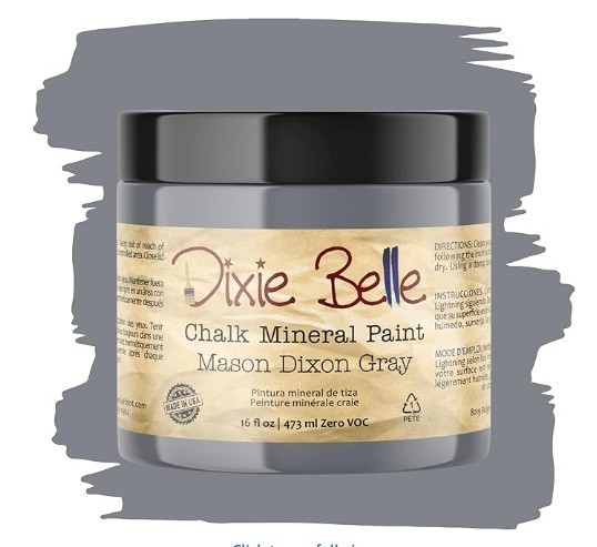 Dixie Belle Chalk Paint Mason Dixon Gray – FREE SHIPPING!