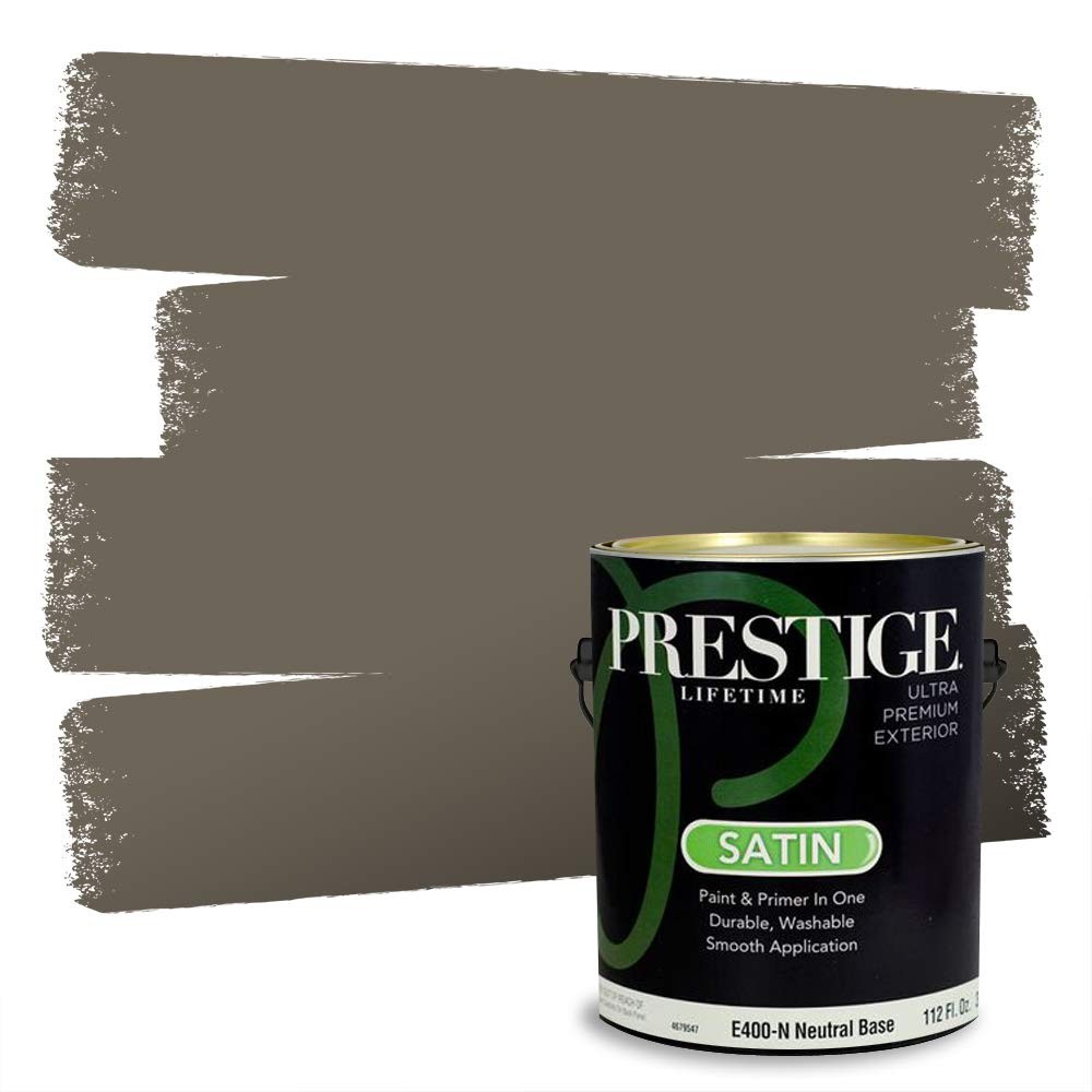 Prestige Exterior Paint And Premiumr In One Pine Needle Satin 1 Gallon