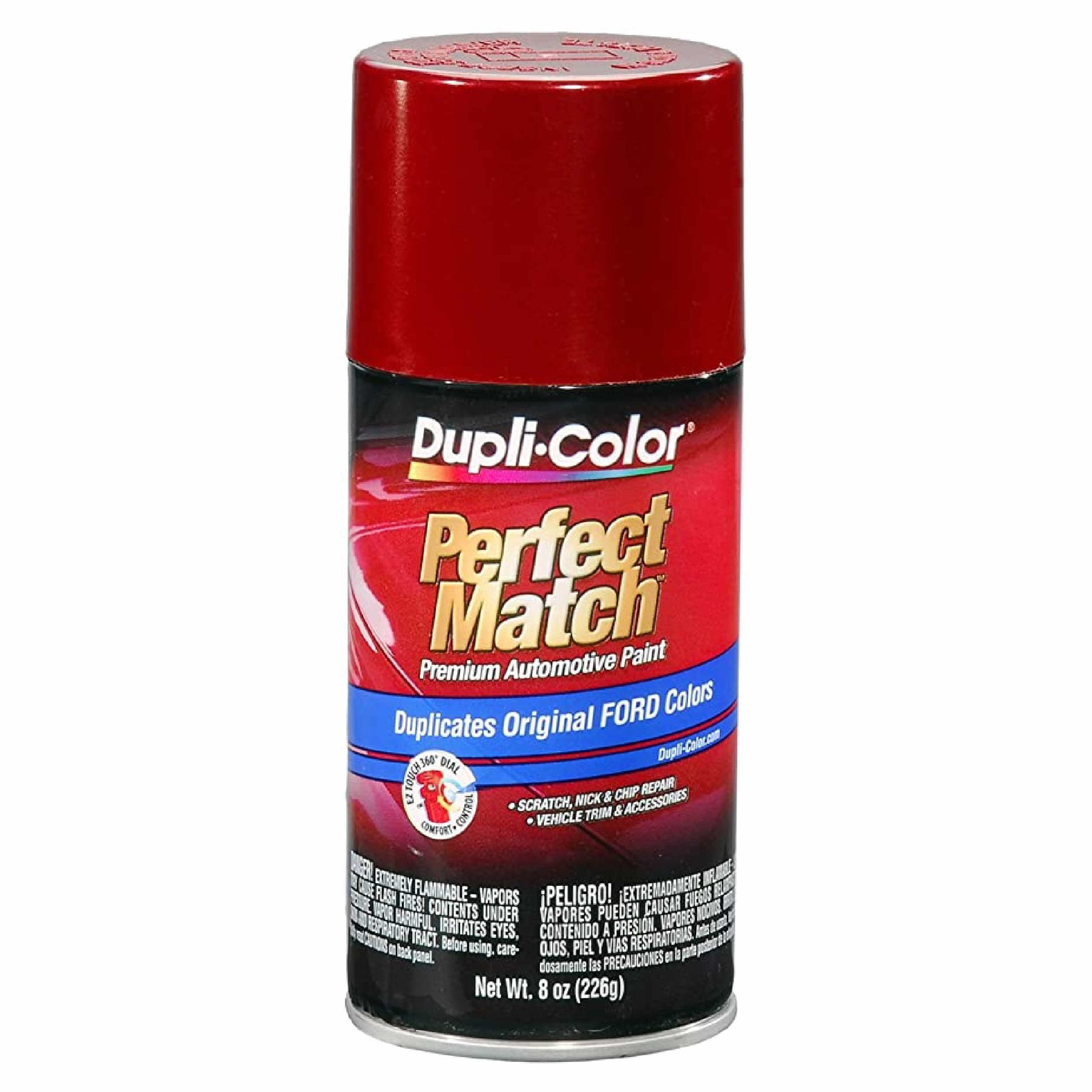 Metallic Ford Exact-Match Automotive Paint – Aerosol Toreador Red 8 oz.