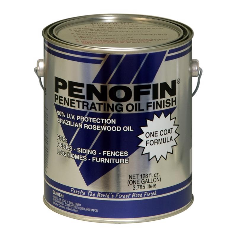 Penofin Transparent Matte Clear Oil-Based Penetrating Wood Stain 1 gal