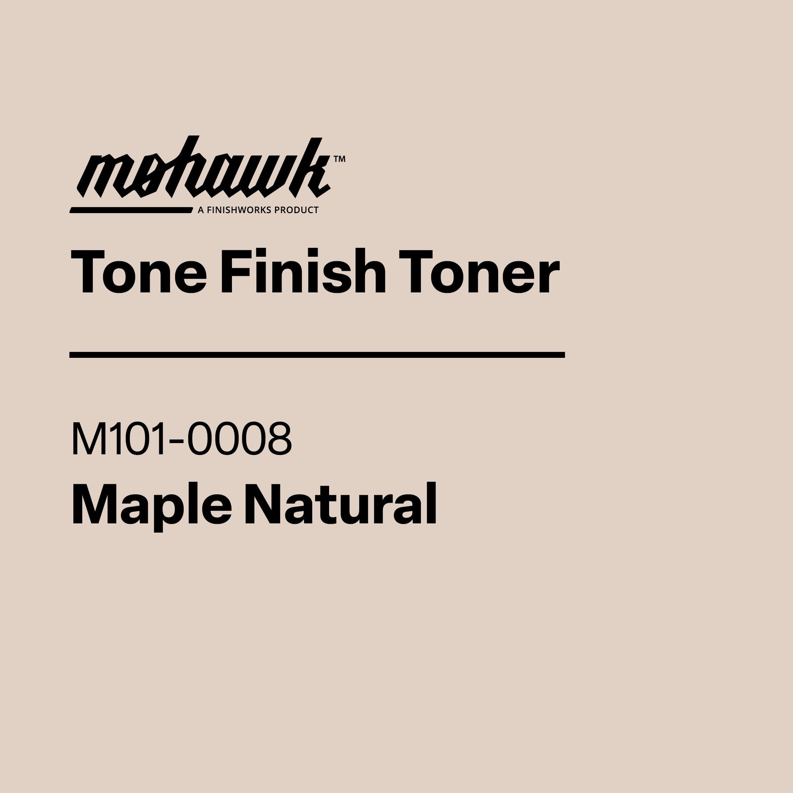 Mohawk Tone Finish Toner Maple Natural