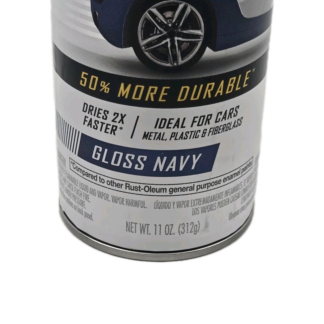 3 Pack Gloss Navy Rust-oleum Custom Premium Lacquer Paint @ 11oz. Each New