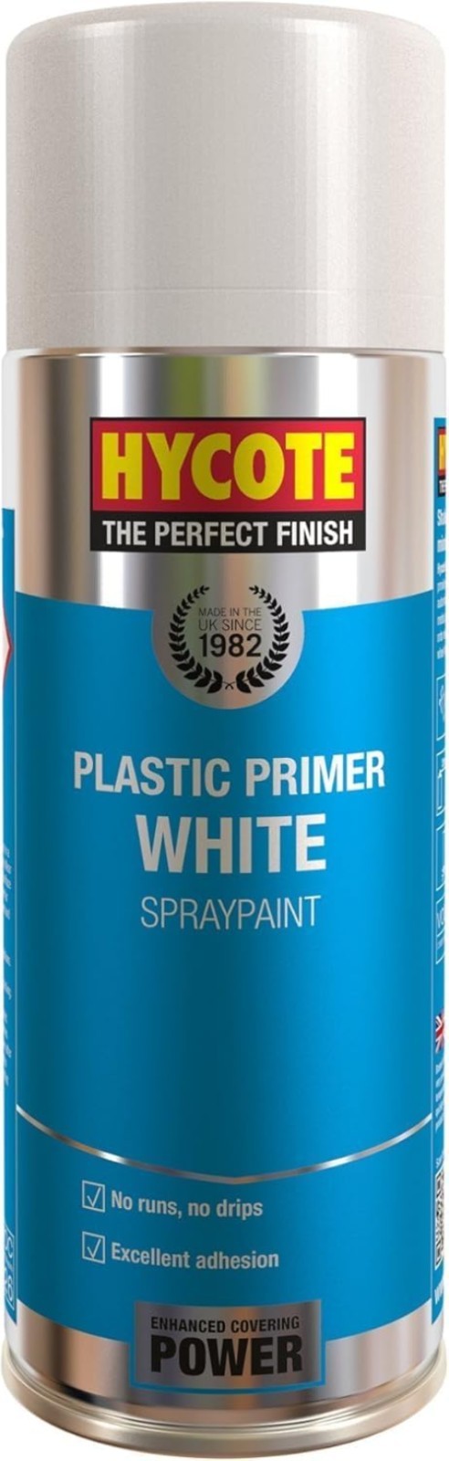 Fast Drying High Build Aerosol Primer – 13.5 Oz for Superior Adhesion on Plastic