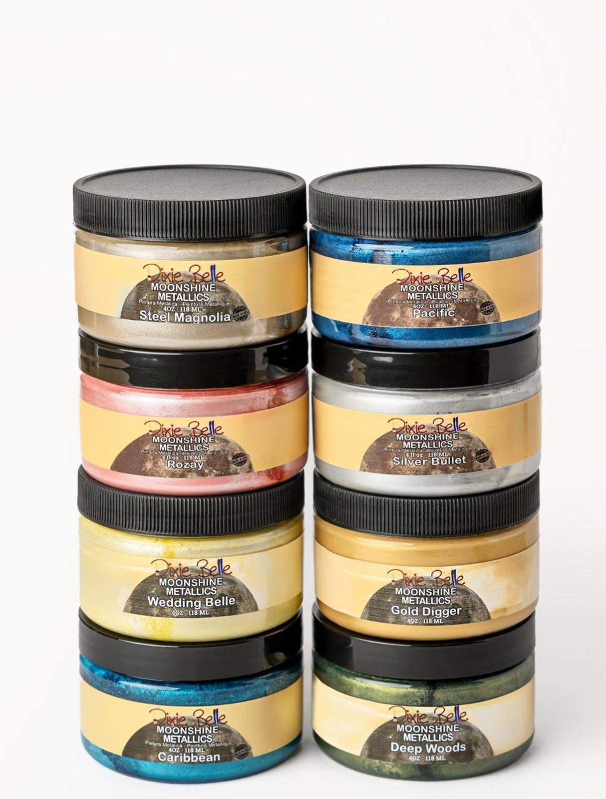 Dixie Belle Moonshine Metallics Paint – All colors