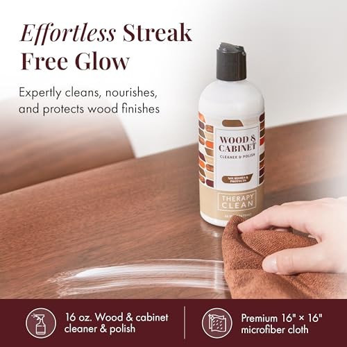 Wood Polish Bundle with Microfiber 16 Wood Polish (Pack of 1 with Microfiber)