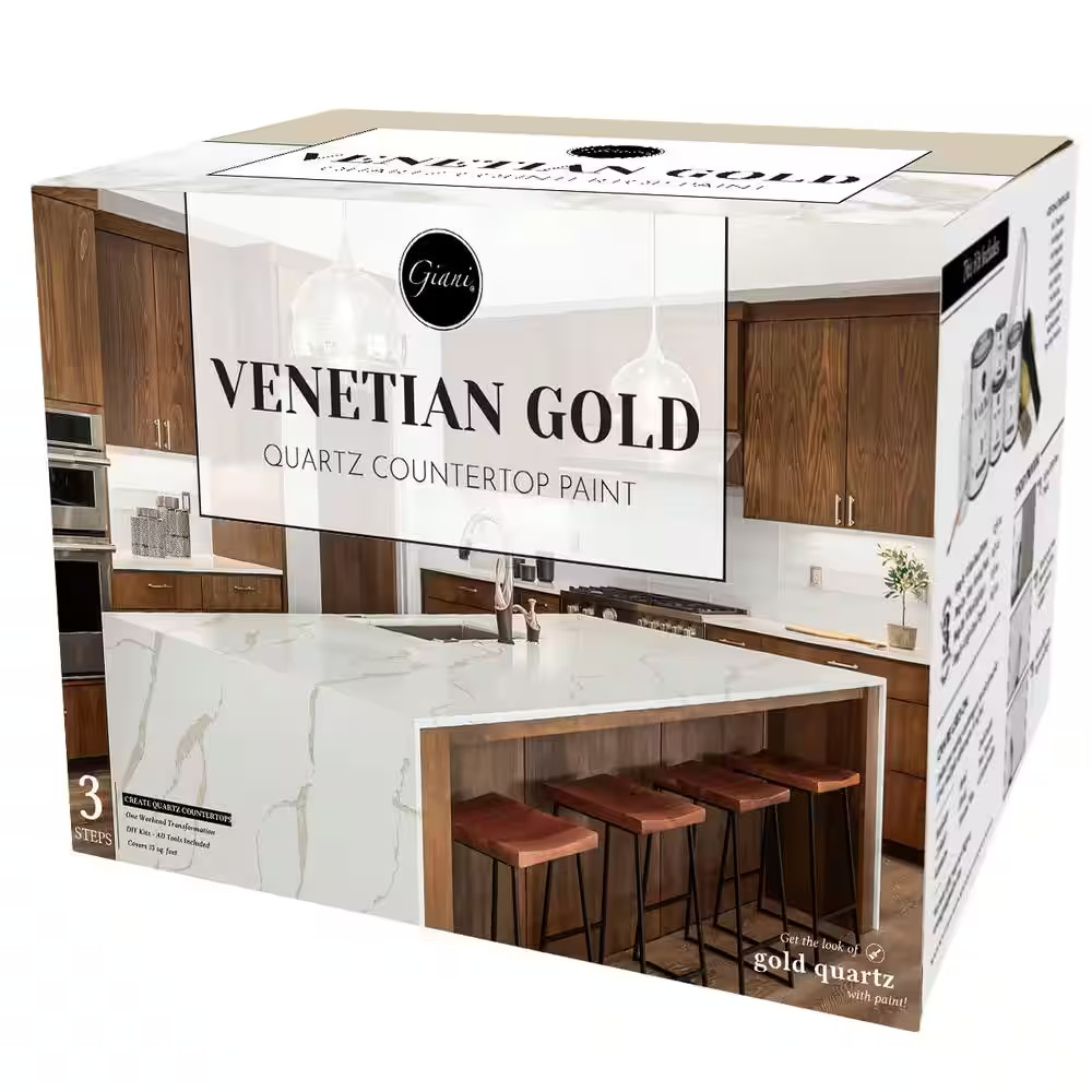 128 Oz. Venetian Gold Quartz Countertop Paint Kit