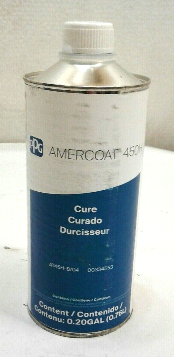 PPG AmerCoat 450H Cure AT45H-B/04 00334553 Gloss Polyurethane Liquid 0.20 Gal