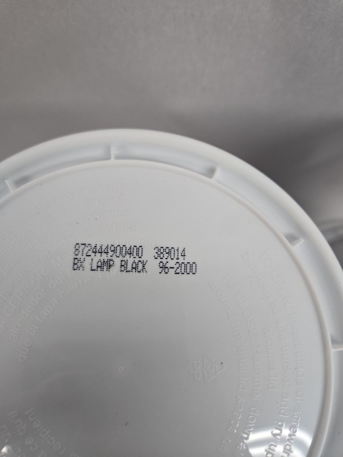 Lot of 4 PPG 96-2000 PZ LOW VOC HS COLORANT BX LAMP BLACK CONCENTRATE QT