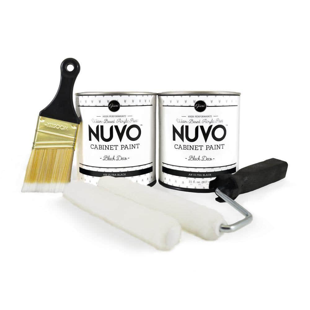 2 qt. Black Deco Cabinet Paint Kit