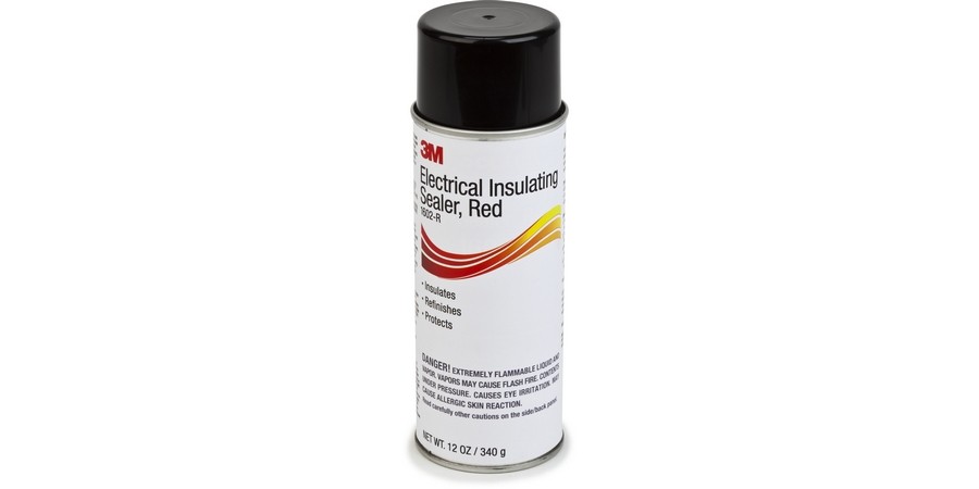 3M 1602-R Electrical Insulating Sealer, 12-oz Can, Red